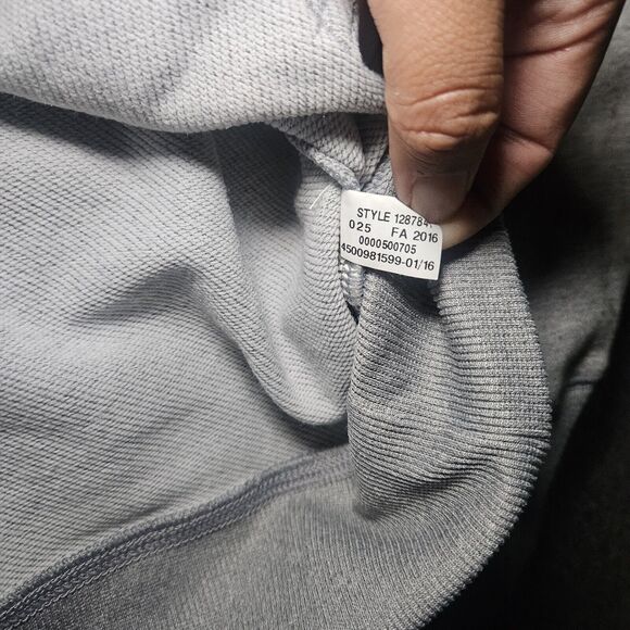 Under Armour Men’s Muhammad Ali 1/4 Zip Pullover Sweatshirt Gray USA Size L - Picture 6 of 9